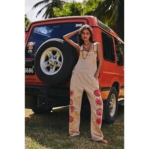 NWOT Free People We the Free Ziggy Harmony Overalls